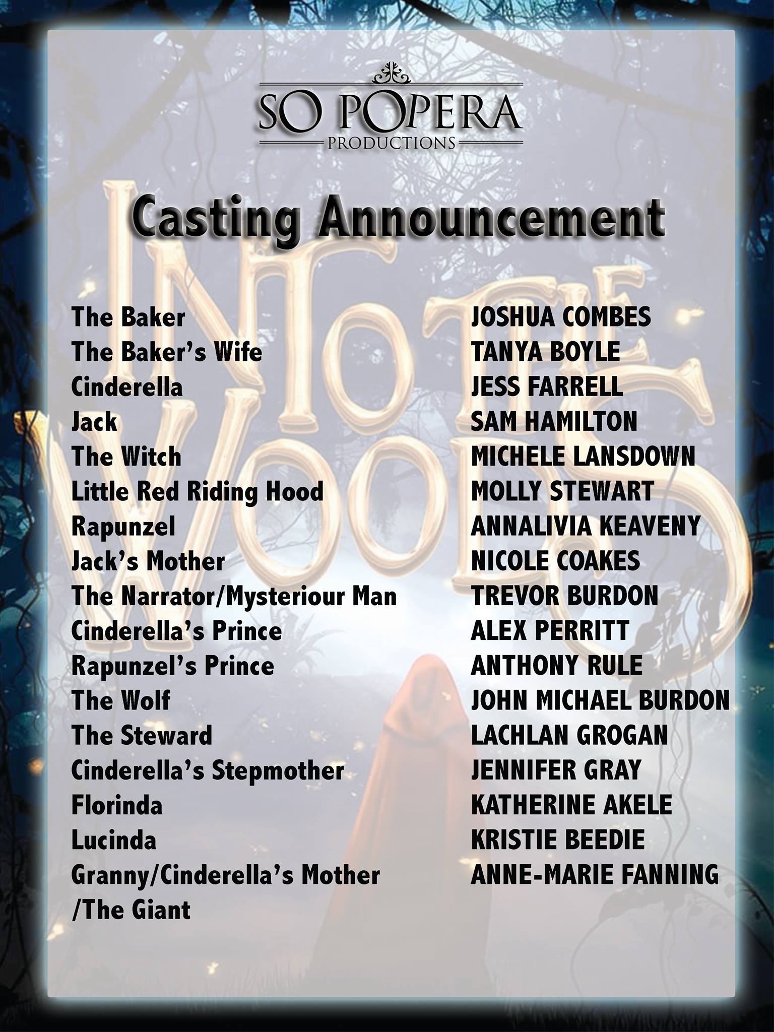 Into the Woods – Cast Announced!